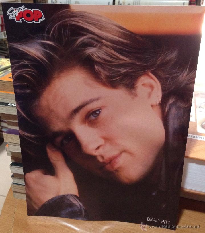 Coleccionismo: POSTER SUPERPOP - SUPER POP - BRAD PITT - Foto 1