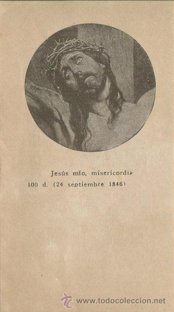 Coleccionismo: Antigua estampa, 100 d. 24 septiembre 1846 - segundo viernes, con licencia