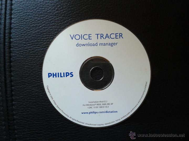 Coleccionismo: cd voice tracer download manager philips grabadora voz audio