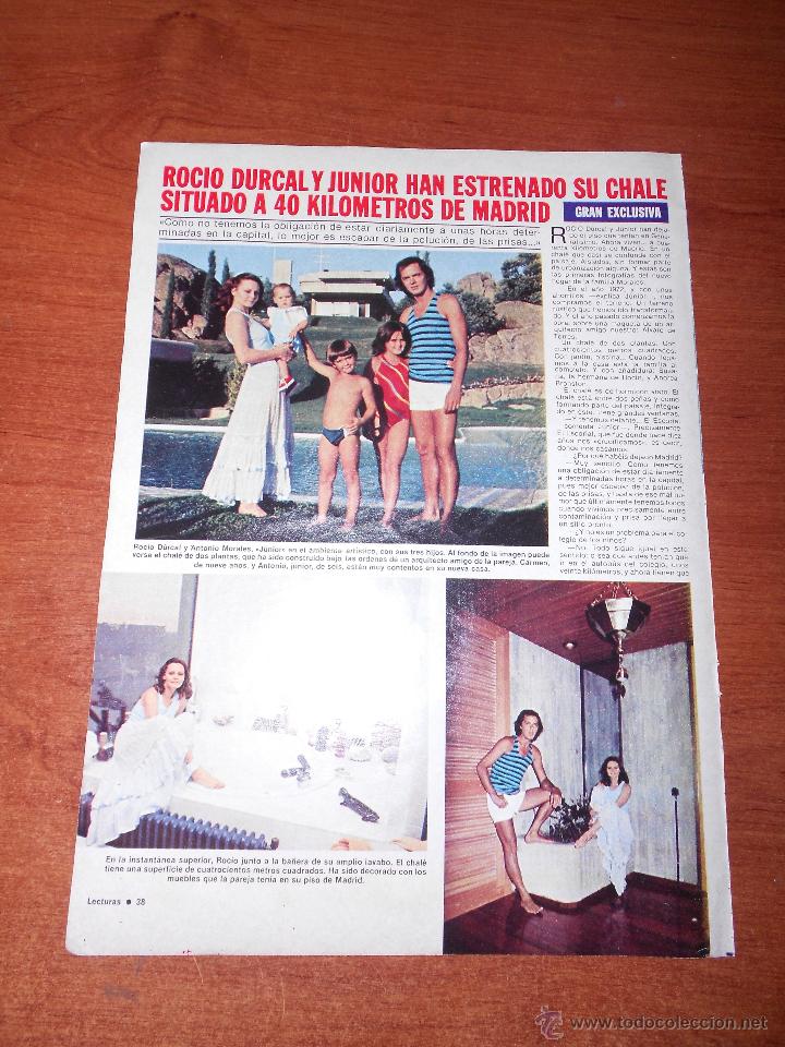 Coleccionismo: ROC&Iacute;O DURCAL Y JUNIOR, ART&Iacute;CULO AGOSTO 1980