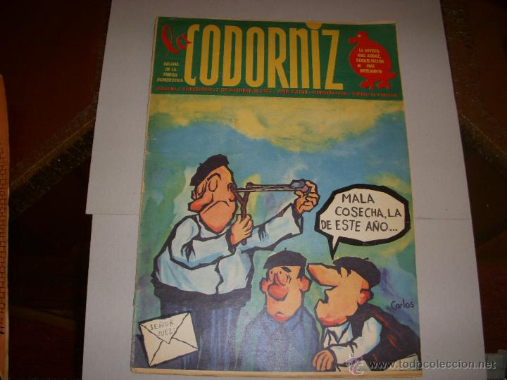 Coleccionismo: LA CODORNIZ N&ordm; 1646 - Foto 1
