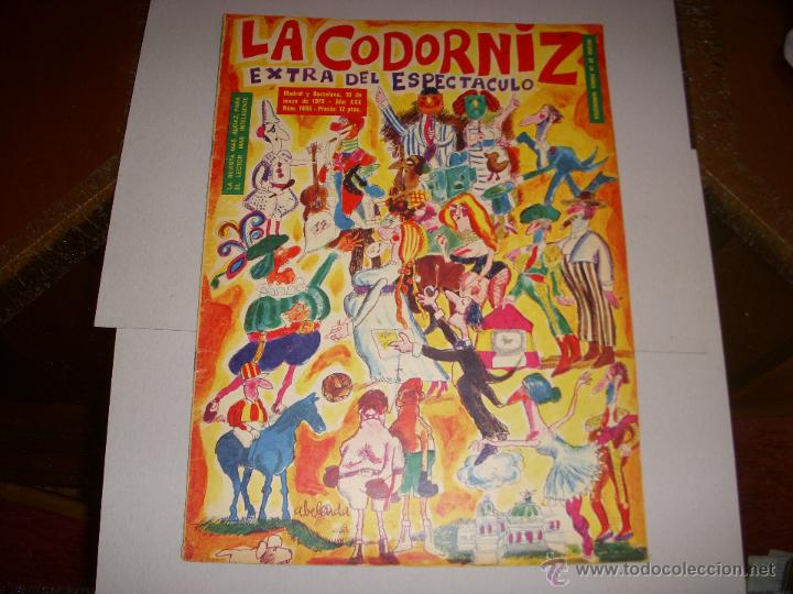 Coleccionismo: LA CODORNIZ N&ordm; 1486 - Foto 1
