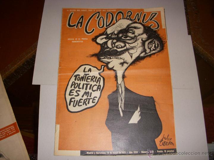 Coleccionismo: LA CODORNIZ N&ordm; 1539 - Foto 1