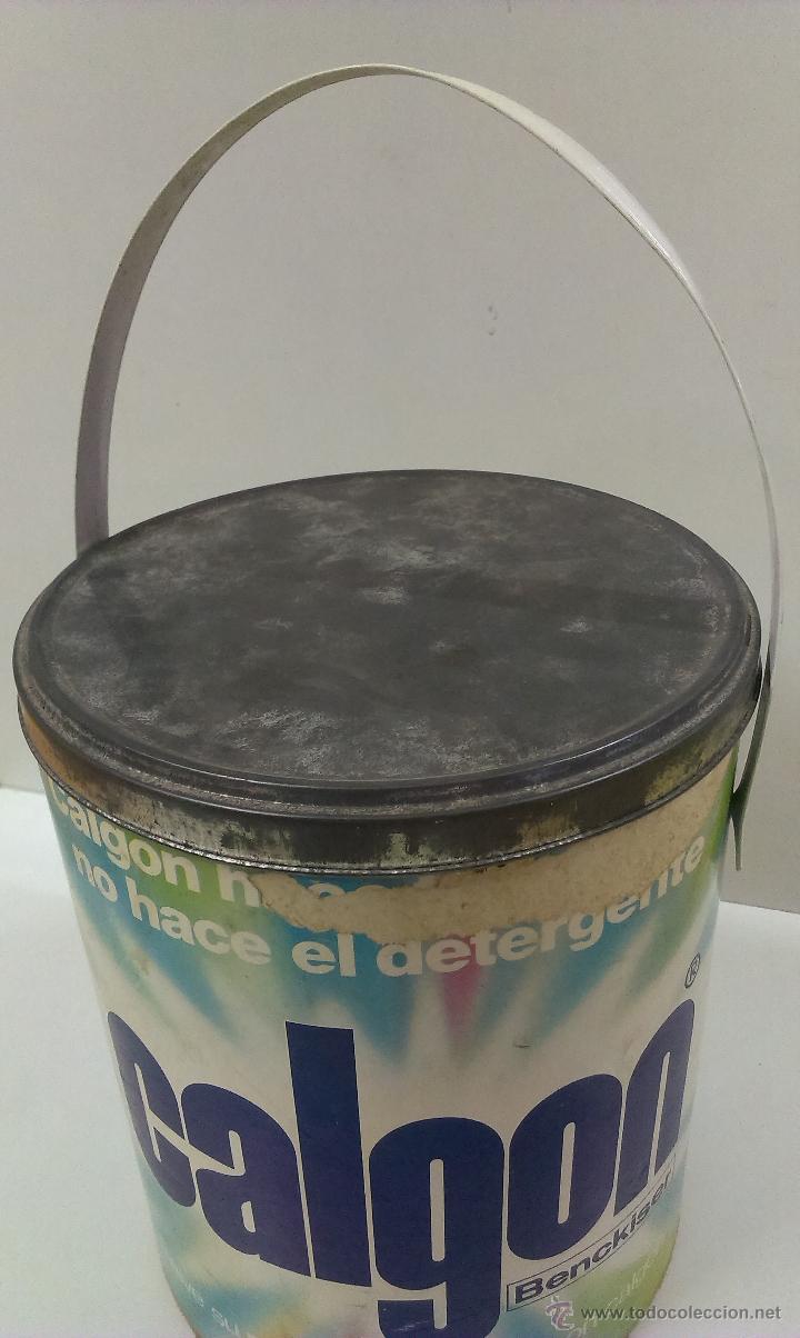 Coleccionismo: BOTE DETERGENTE CALGON ( ANTIGUO ) - Foto 2