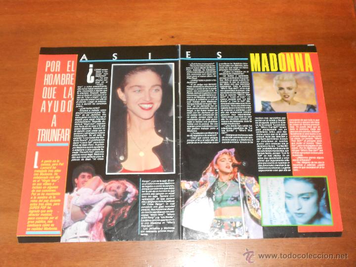 Coleccionismo: ART&Iacute;CULO EN PRENSA 1987: AS&Iacute; ES MADONNA