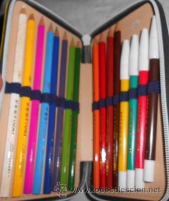 Coleccionismo: ESTUCHE ESCOLAR DOBLE DE SAFTA - Foto 2