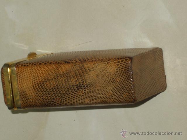 Coleccionismo: PITILLERA DE PIEL,A&Ntilde;OS 60 - 70. - Foto 6