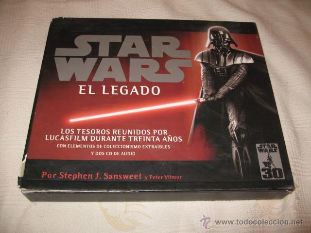 Coleccionismo: Star Wars el legado, los tesoros reunidos por Lucas Film durante 30 a&ntilde;os - le falta un CD