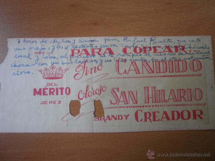 Coleccionismo: Entrada de toros - Foto 2