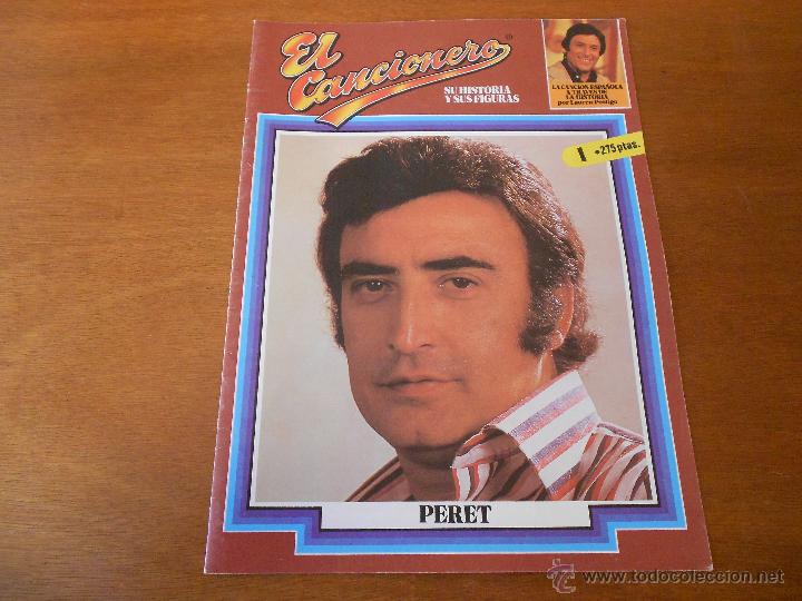 Coleccionismo: EL CANCIONERO. PERET. ESCRITO POR LAUREN POSTIGO. N&ordm; 1. A&Ntilde;O 1980
