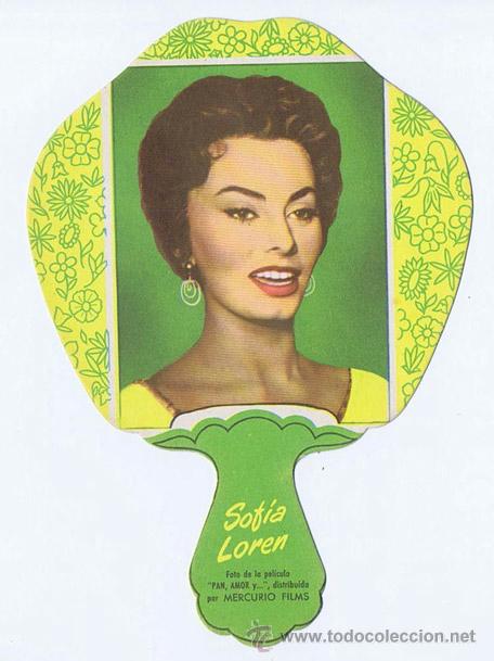 Coleccionismo: PAY-PAY SOF&Iacute;A LOREN - Foto de la pel&iacute;cula Pan, Amor y..., distribu&iacute;da por Mercurio Films. 11.5x16.5.