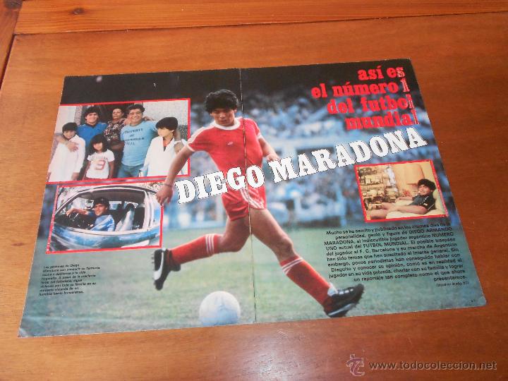 Coleccionismo: A&Ntilde;O 1980, REPORTAJE: MARADONA