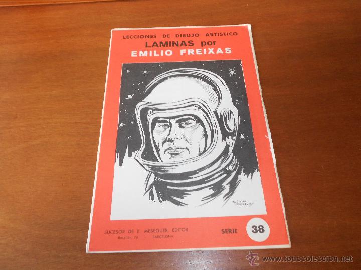 Colecionismo: L&Aacute;MINAS DE DIBUJO ART&Iacute;STICO EMILIO FREIXAS SERIE 38 (12 L&Aacute;MINAS, COMPLETO) MOTIVOS ESPACIALES
