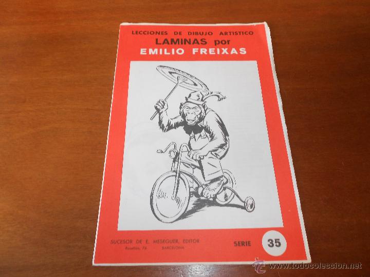 Colecionismo: L&Aacute;MINAS DE DIBUJO ART&Iacute;STICO EMILIO FREIXAS SERIE 35 (12 L&Aacute;MINAS, COMPLETO) ESCENAS DE CIRCO