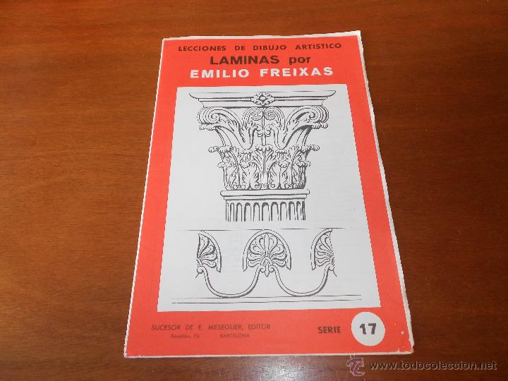 Coleccionismo: L&Aacute;MINAS DE DIBUJO ART&Iacute;STICO EMILIO FREIXAS SERIE 17 (12 L&Aacute;MINAS, COMPLETO) DIBUJO ORNAMENTAL 1