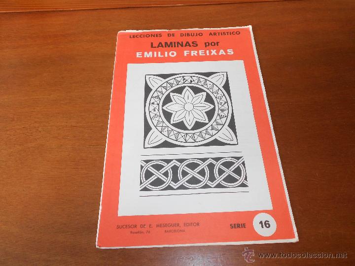 Coleccionismo: L&Aacute;MINAS DE DIBUJO ART&Iacute;STICO EMILIO FREIXAS SERIE 16 (12 L&Aacute;MINAS, COMPLETO) GEOMETR&Iacute;A ART&Iacute;STICA