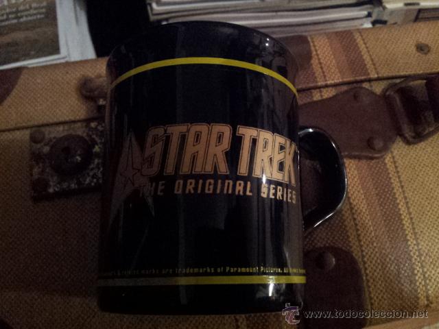 Coleccionismo: RARA TAZA ORIGINAL DE LA SERIE STAR TREK A&Ntilde;O 1997