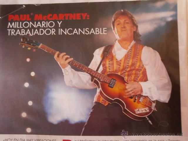 Coleccionismo: REPORTAJE - PAUL McCARTNEY - Foto 1
