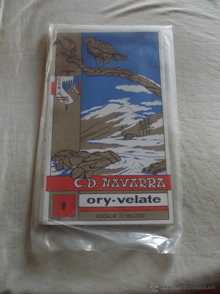 Coleccionismo: C.D. NAVARRA ORY-VELATE 2 PLANOS DESPEGLABLES