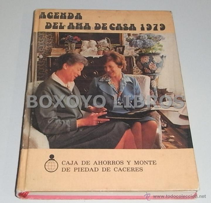 Collecting: Agenda del ama de casa 1979. Caja de Ahorros y Monte de Piedad de C&aacute;ceres