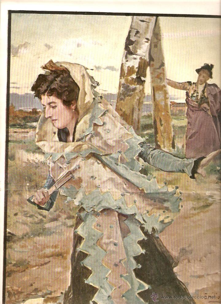 Coleccionismo: A&Ntilde;O 1903 RECORTE PRENSA PINTURA LAMINA PICTORICA EMILIO SALA TRAGEDIA PARA REIR SAINETE PARA LLORAR