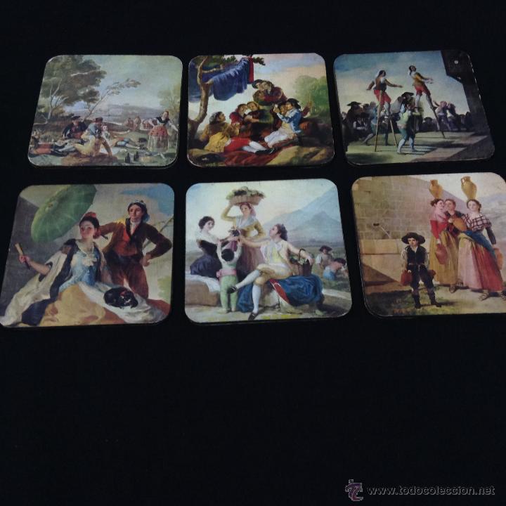 Coleccionismo: 6 posavasos goya - car58 - Foto 1