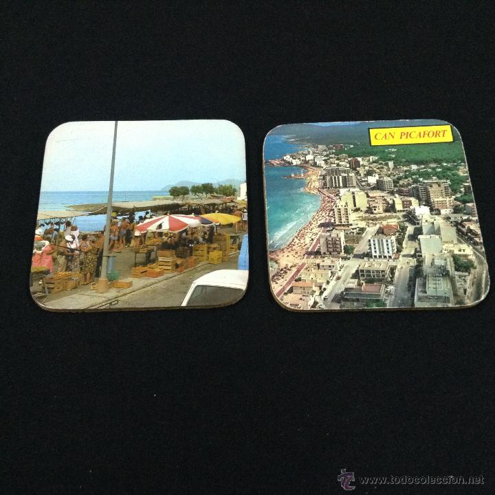 Coleccionismo: 2 posavasos can picafort - car58 - Foto 1
