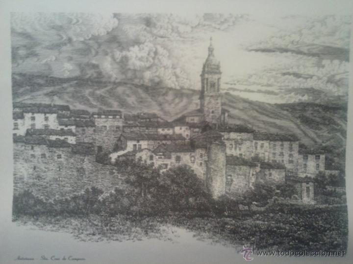 Coleccionismo: LAMINA DE ANTO&Ntilde;ANA SANTA CRUZ DE CAMPEZO ALAVA