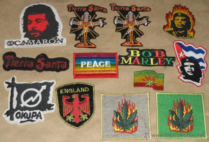 Parches rock heavy - tierra santa - bob marley - Vendido ...