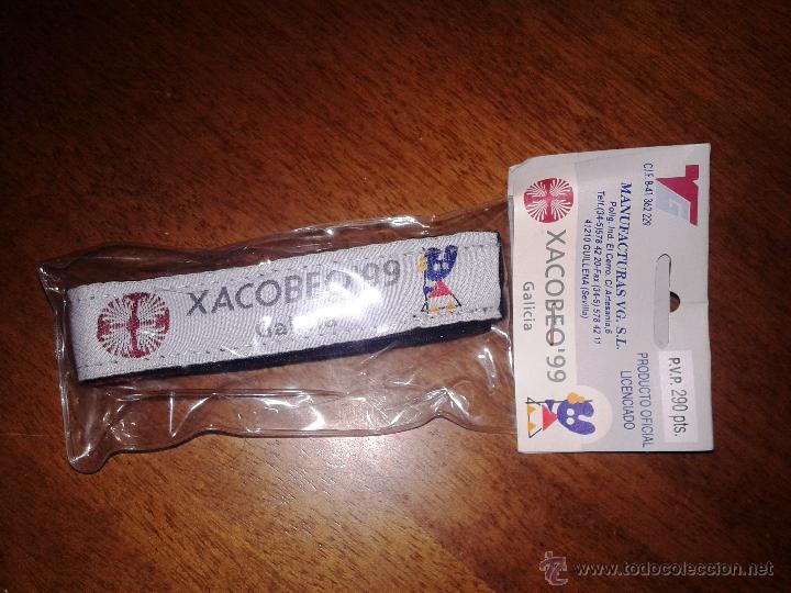 Coleccionismo: PULSERA XACOBEO 99 GALICIA. PRODUCTO OFICIAL.