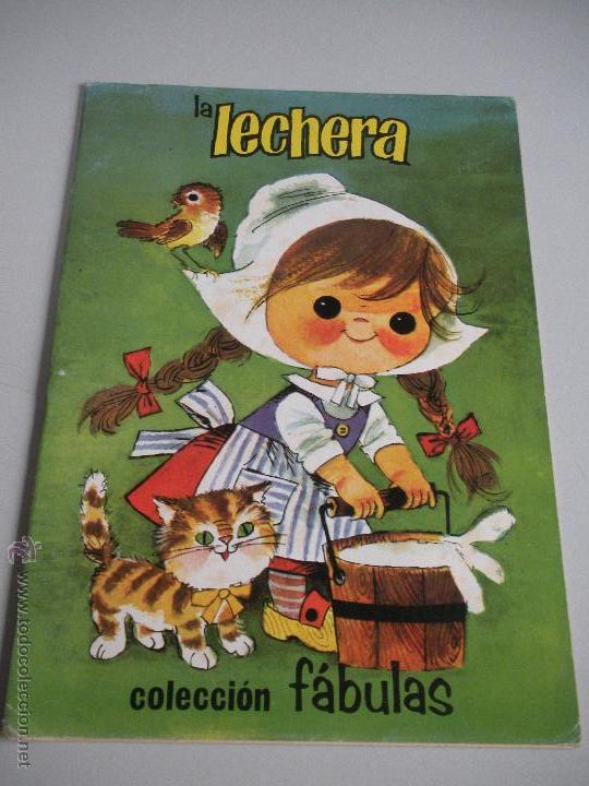 Coleccionismo: CUENTO INFANTIL - LA LECHERA - MUY ANTIGUO - - Foto 1