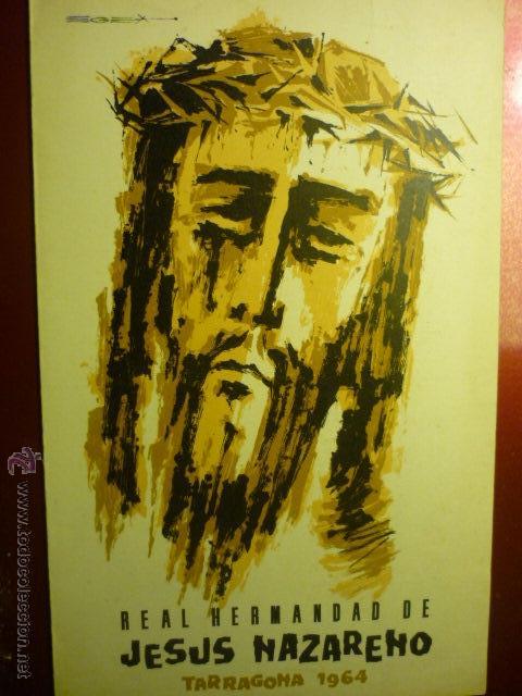 Collecting paper: PROGRAMA ACTOS 4 PAG- TARRAGONA HERMANAD JESUS NAZARENO .- 1964 -BB