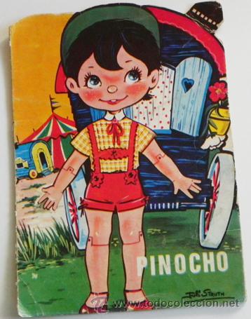 Coleccionismo: TAPAS DE CUENTO TROQUELADO - PINOCHO - VILMAR -- S&Oacute;LO LAS TAPAS