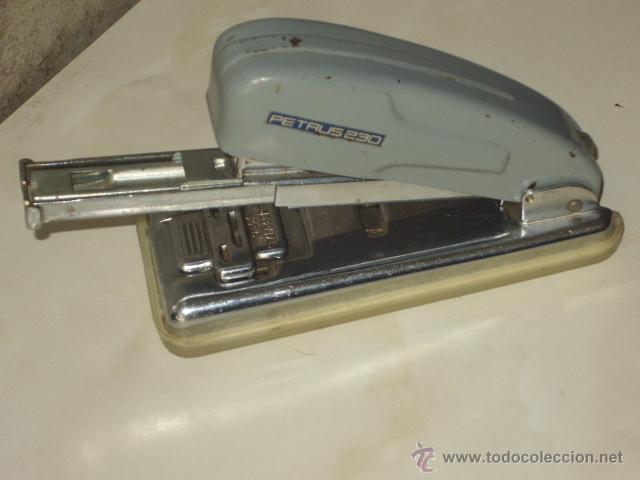 antigua grapadora marca petrus modelo 230. - Comprar en todocoleccion -  46653202