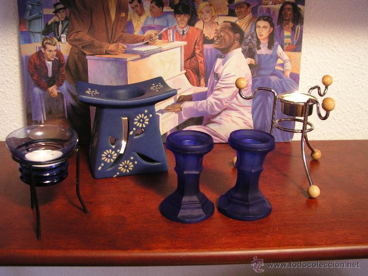 Coleccionismo: CANDELABROS CRISTAL - Foto 1