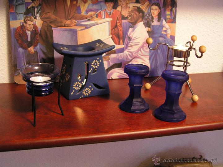 Coleccionismo: CANDELABROS CRISTAL - Foto 2
