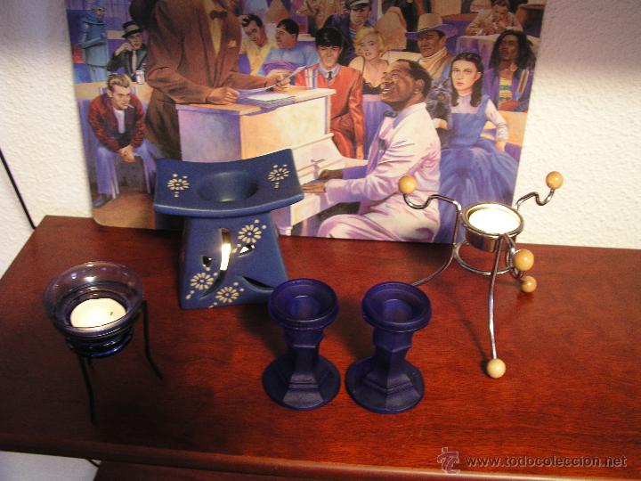 Coleccionismo: CANDELABROS CRISTAL - Foto 5