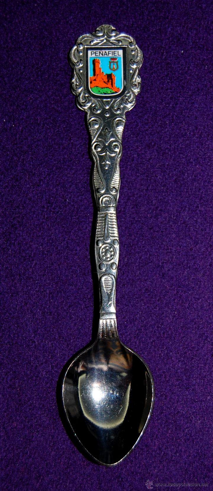 Coleccionismo: CUCHARILLA DE COLECCI&Oacute;N DE PE&Ntilde;AFIEL - Foto 1