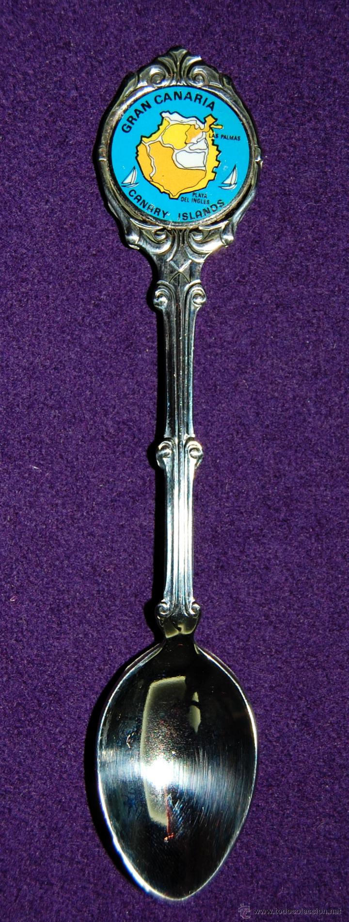 Coleccionismo: CUCHARILLA DE COLECCI&Oacute;N DE GRAN CANARIA