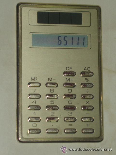 Coleccionismo: Calculadora solar.Vintage. - Foto 1