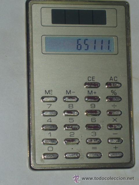 Coleccionismo: Calculadora solar.Vintage. - Foto 2