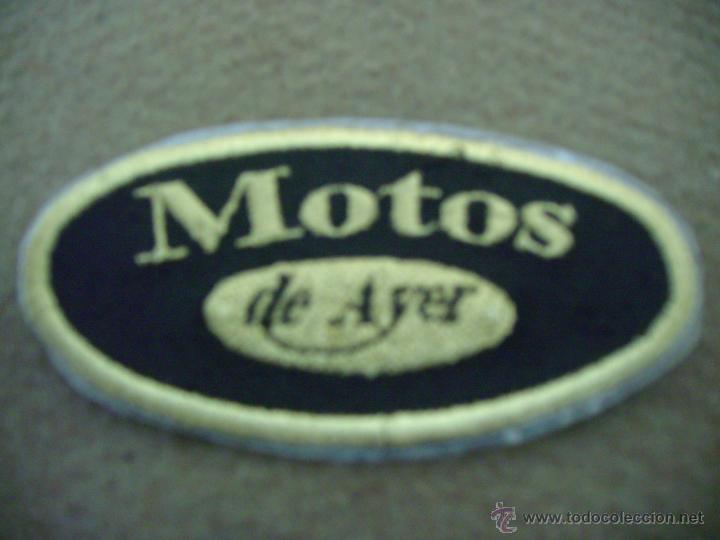 Collecting: Parche Motos de Ayer de tela bordados