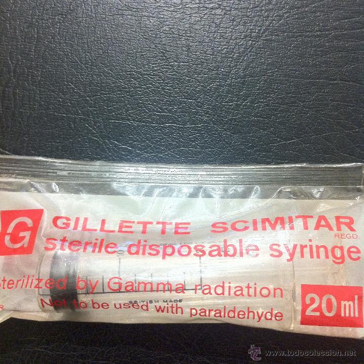 Coleccionismo: JERINGUILLA GILLETTE SCIMITAR - Foto 3