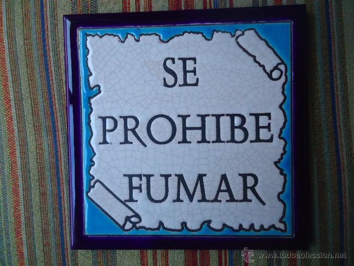 Coleccionismo: cartel de loza para colgar o pegar en la pared