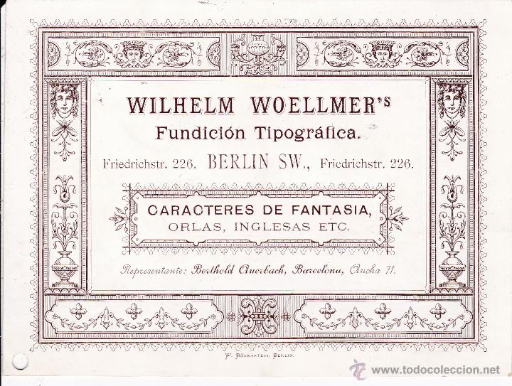 Coleccionismo: Wilhelm Woellmer's Berlin finales siglo XIX (12x16ctms.)