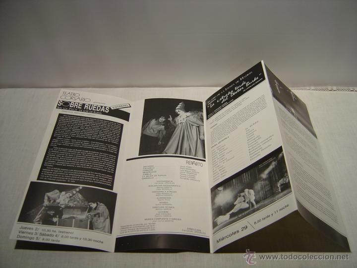 Coleccionismo: PROGRAMA TEATRO CALDERON A&Ntilde;OS 80 - LOTE DE TRES - Foto 5