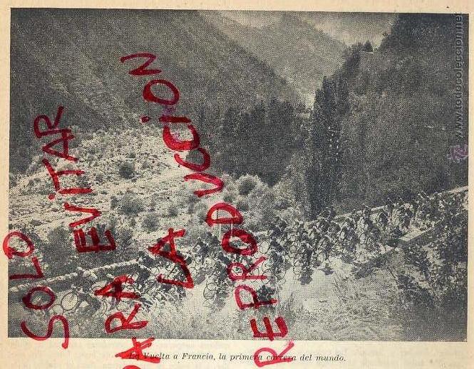 Coleccionismo: CICLISMO 1954 VUELTA A FRANCIA HOJA LIBRO