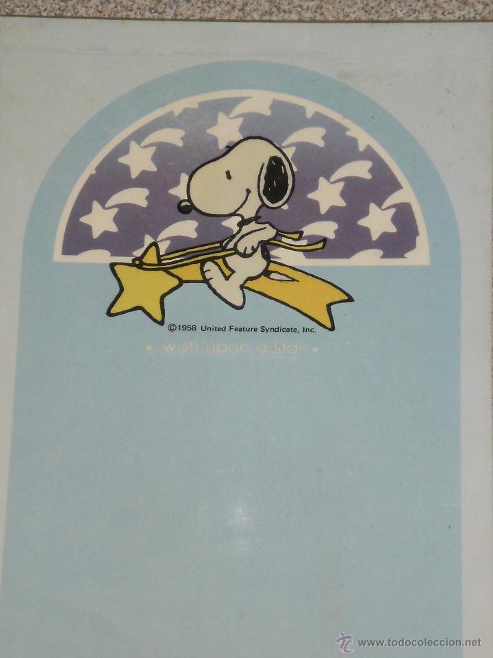 Coleccionismo: LIBRETA CUARTILLAS DECORADAS ( SIN USAR ) - SNOOPY . EXCLUSIVAS BUTTERFLY ORIGINALS,LTD. A&Ntilde;OS 70/80