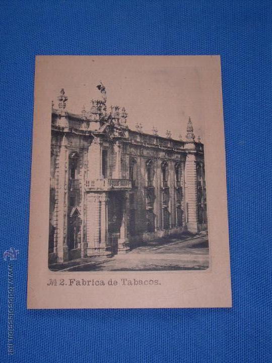 Coleccionismo: LAMINA 15.5X11.5 CM - FABRICA DE TABACOS - SEVILLA