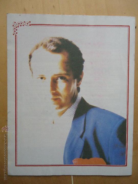 Collecting paper: 28x22cm - hoja original prensa coleccion cantante de copla - JOSE MANUEL SOTO